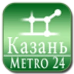 kazan, russia (map for metro24) android application logo